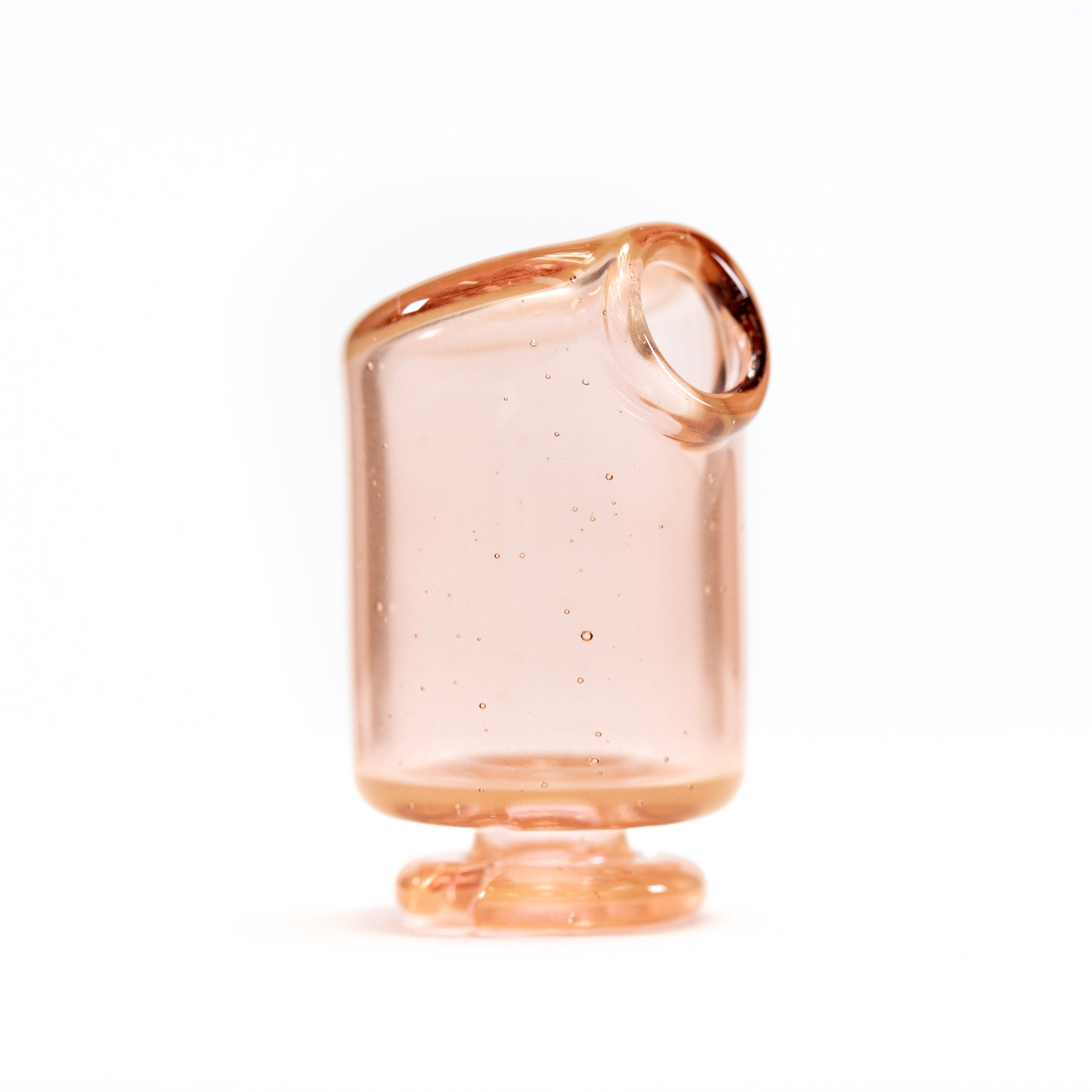 Kizmit Glass Brozay Pivot Spinner Tip & Pearls #KZM70 - Planet Caravan